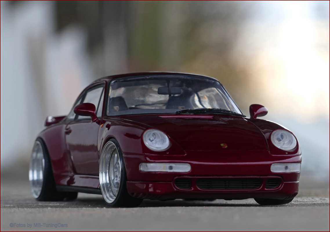 1:18 Porsche 911 (993) turbo 1997 UT-Model / Red Edition inkl.OVP